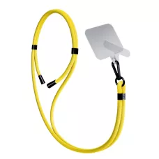 Smycz do telefonu - 3mk EasyClip - żółta