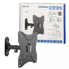 Uchwyt ścienny LogiLink do telewizora LC1 / 2ED nachylenie 1 / 27.5°, obrót 90° VESA 200x200, 23-42"