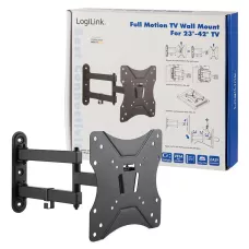 Uchwyt ścienny LogiLink do telewizora LC1 / 2ED nachylenie 1 / 27.5°, obrót 90° VESA 200x200, 23-42"
