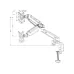 Uchwyt biurkowy do monitora Maclean MC-860, sprężyna gazowa, 13'27', 8kg, czarny