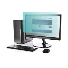 Filtr światła niebieskiego Qoltec 23" | 16:9 | Ochrona wzroku | Anti Glare | Matowy | na monitor