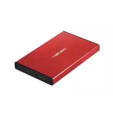 Obudowa na dysk HD1 / 2SD Natec RHINO Go USB 3.0 2.5" SATA czerwona