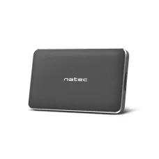 Obudowa na dysk HD1 / 2SD Natec Oyster Pro 2,5" USB 3.0 aluminium czarna slim