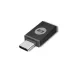 Czytnik kart chipowych ID Qoltec SCR-0632 | USB 2.0 + adapter USB-C