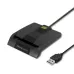 Czytnik kart chipowych ID Qoltec SCR-0634 | USB 2.0 + adapter USB-C