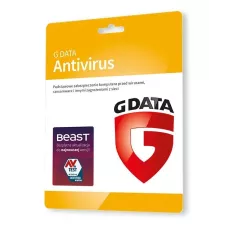 Oprogramowanie GDATA Antivirus 1PC 1rok karta-klucz