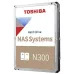 Dysk Toshiba N300 HDWG440EZSTA 4TB 3,5" 7200 256MB SATA III NAS