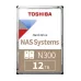 Dysk Toshiba N300 HDWG21CEZSTA 12TB 3,5" 7200 256MB SATA III NAS