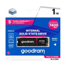 Dysk SSD GOODRAM PX700 1TB PCIe NVMe M.2 2280 (7401 / 2500) RETAIL