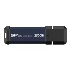 Dysk zewnętrzny SSD Silicon Power MS60 250GB USB 3.2 Gen2 601 / 200 M1 / 2 Niebieski