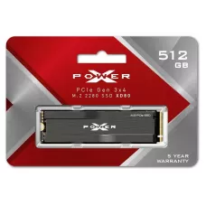 Dysk SSD Silicon Power XPOWER XD80 512GB M.2 PCIe Gen3x4 NVMe (3401 / 2300 M1 / 2) 2280