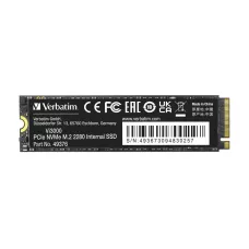 Dysk SSD Verbatim Vi3000 256GB M.2 PCIe Gen3 NVME 2280 (3301 / 2500 M1 / 2)