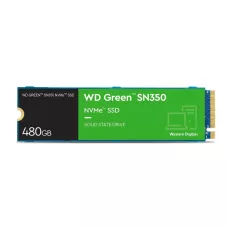 Dysk SSD WD Green SN350 480GB M.2 2280 PCIe NVMe (2401 / 2650 M1 / 2) WDS480G2G0C