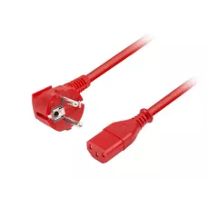 Kabel zasilający Armac CEE 1 / 2 -> IEC 320 C13 1,8m czerwony
