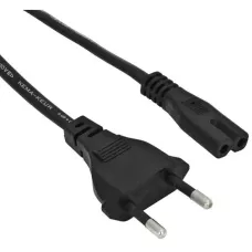 Kabel zasilający Akyga AK-RD-02A do notebooka 2pin ósemka IEC C7 CEE 1 / 26 3m wtyk EU
