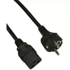 Kabel zasilający serwerowy Akyga AK-UP-01A IEC C19 CEE 1 / 2 2501 / 20Hz 1,8m