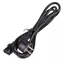 Kabel zasilający Akyga AK-PC-01A IEC C13 CEE 1 / 2 2301 / 20Hz 1,5m