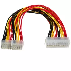 Kabel adapter Akyga AK-CA-09 P1 ATX 24-pin (M) - ATX 24-pin (F)  0,30m