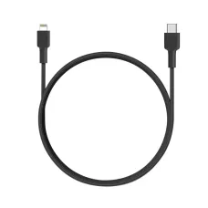 Kabel USB Aukey CB-CL4 USB-C - Lightning, 1,8m, oplot, 1 / 2