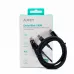 Kabel USB-C Aukey CB-MCC102 BK PD 100W, 1,8m, 1 / 2, led