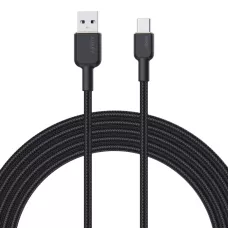 Kabel USB Aukey CB-NAC1 BK USB-A - USB-C, PD 60W, 1m, 1 / 2