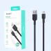 Kabel USB Aukey CB-NAC1 BK USB-A - USB-C, PD 60W, 1m, 1 / 2