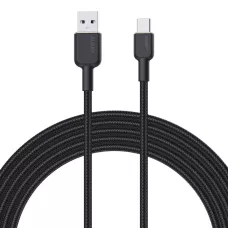 Kabel USB-C Aukey CB-NCC1 BK PD 60W, 1m, 1 / 2