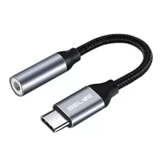 Kabel adapter Beline USB-1 / 2ack 3,5mm DAC czarny