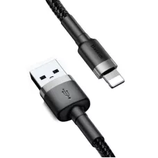 Kabel przewód USB - Lightning / iPhone 200cm Baseus Cafule CALKLF-CG1 z obsługą szybkiego ładowania 1,5A