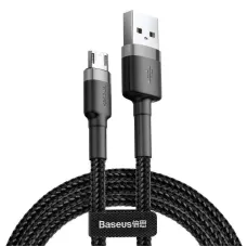 Kabel przewód USB - micro USB 100cm Baseus CAMKLF-BG1 Quick Charge 2.4A z obsługą szybkiego ładowania