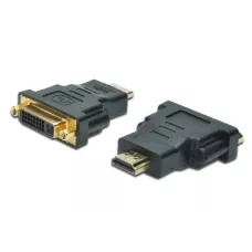 Adapter DIGITUS HDMI FHD 1080p 60Hz Typ HDMI 1 / 2VI-I (24+5) 1 / 2 czarny