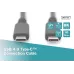 Kabel USB 4.0 DIGITUS Typ USB C/USB C M/M 40Gbps PD 3.1 240W 8K 30Hz czarny 0,8m