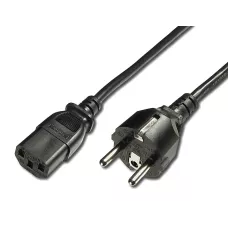 Kabel zasilający DIGITUS AK-440110-012-S Schuko prost1 / 2EC C13 1 / 2 1,2m