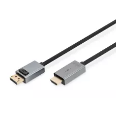 Kabel adapter DIGITUS PREMIUM DisplayPort - HDMI 4K 30Hz D1 / 2DMI 1 / 2 1.8m