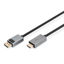 Kabel adapter DIGITUS PREMIUM DisplayPort - HDMI 4K 30Hz D1 / 2DMI 1 / 2 1m