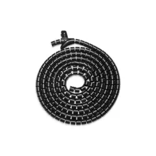 Maskownica DIGITUS organizer do okablowania (spirala) regulowana elastyczna 5m czarna
