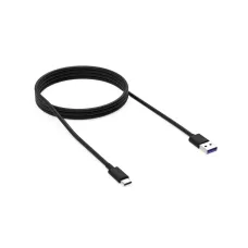Kabel USB Krux KRX0054 USB-A => USB-C czarny 1,2m