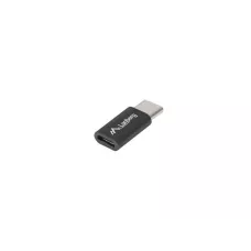 Adapter Lanberg USB type-C(M) - micro USB-B(F) czarny