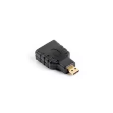 Adapter Lanberg AD-0015-BK HDMI-A (F) -> micro HDMI-D (M) czarny