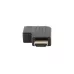 Adapter Lanberg AD-0036-BK HDMI(M) - HDMI(F) kątowy prawo czarny