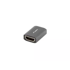 Adapter Lanberg HDMI(F)->HDMI(F) 8K beczka srebrna aluminium