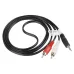 Kabel audio Lanberg stereo minijack - 2x Chinch 1 / 2 1,5m