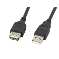 Przedłużacz USB 2.0 Lanberg AM-AF 3m czarny