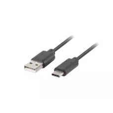 Kabel USB 2.0 Lanberg Type-C(M) - AM 0,5m czarny QC 3.0