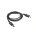 Kabel DisplayPort Lanberg 1 / 2 1,8m 4K v1.2 czarny