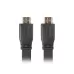 Kabel HDMI Lanberg 1 / 2 v2.0 3m czarny flat