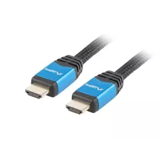 Kabel HDMI Lanberg Premium 1 / 2 v2.0 1m czarny