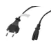 Kabel zasilający Lanberg CEE 1 / 26 ->  IEC 320 C7 EURO (radiowy) 3m czarny