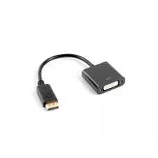 Kabel adapter Lanberg AD-0007-BK DisplayPort (M) -> DVI-D (F)(24+5) Dual Link