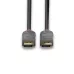 Kabel DisplayPort 1.2, LINDY Anthra Line 4K UHD 1 / 2, czarny, 3m